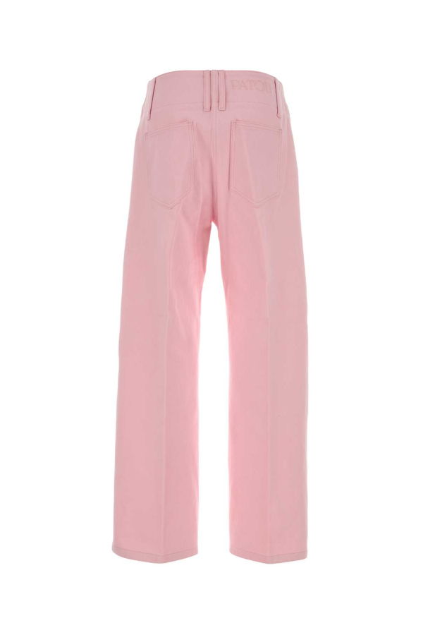 Patou Pink Cotton Pant - Pink
