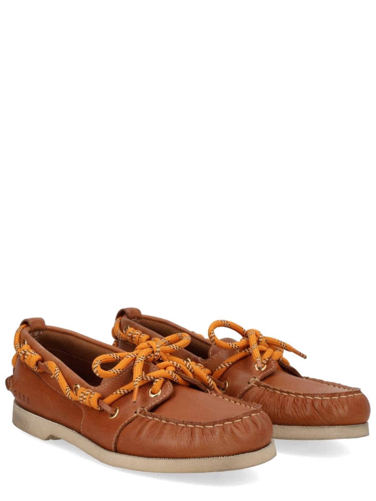 Golden Goose Moccasin Cruise Flat Shoes - Brown - Image 2 of 5