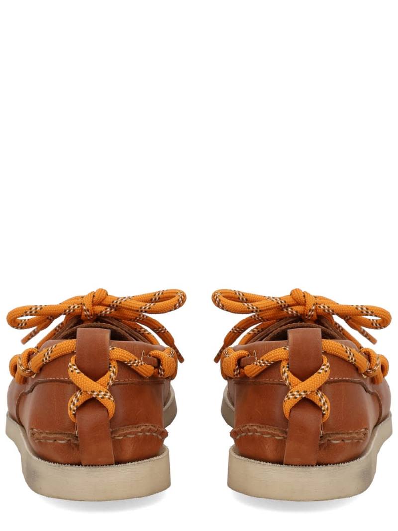 Golden Goose Moccasin Cruise Flat Shoes - Brown