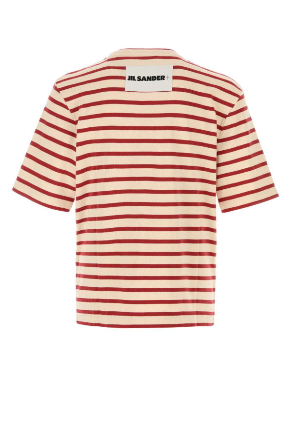 Jil Sander Embroidered Cotton T-Shirt - SALTYRED