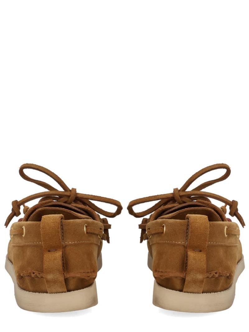 Golden Goose Moccasin Cruise With Bangs Flats - Brown