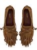 Golden Goose Moccasin Cruise With Bangs Flats - Brown - Thumbnail 5