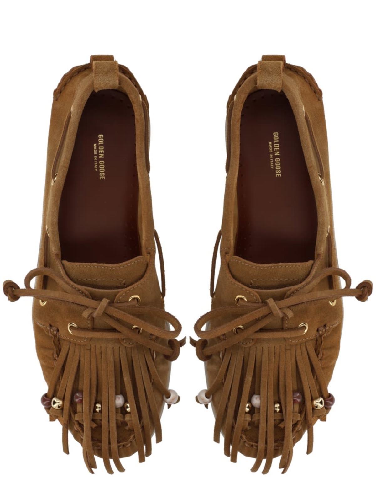 Golden Goose Moccasin Cruise With Bangs Flats - Brown - Image 5 of 5