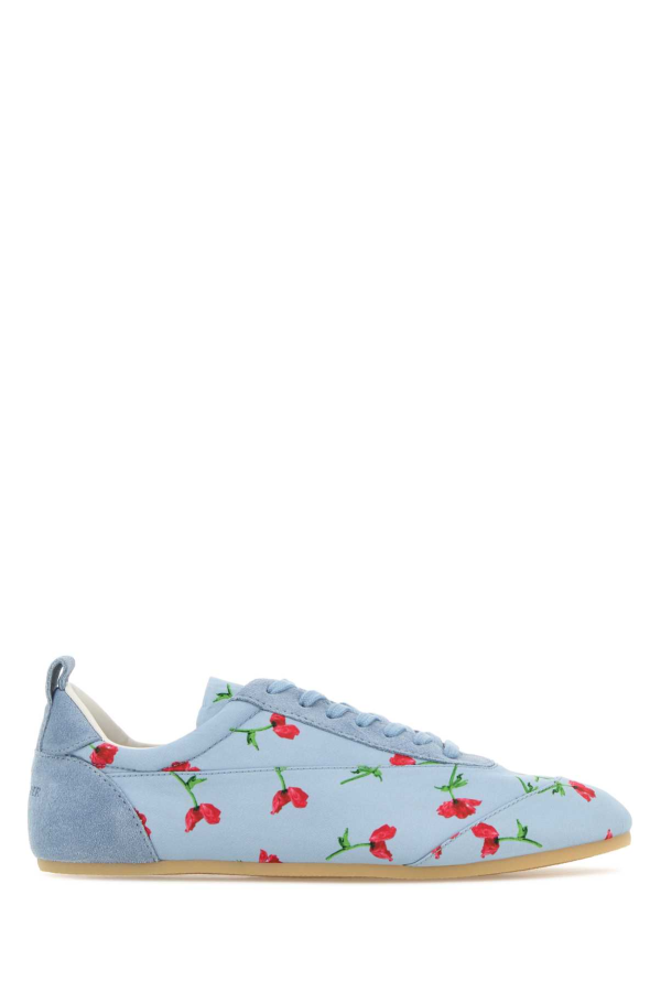 Jil Sander Printed Canvas Etage Sneakers - Quarry