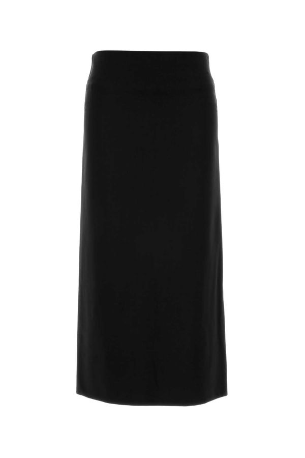 Jil Sander Jersey Skirt - Black