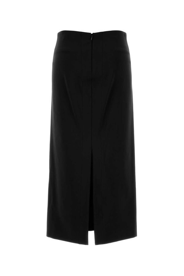 Jil Sander Jersey Skirt - Black