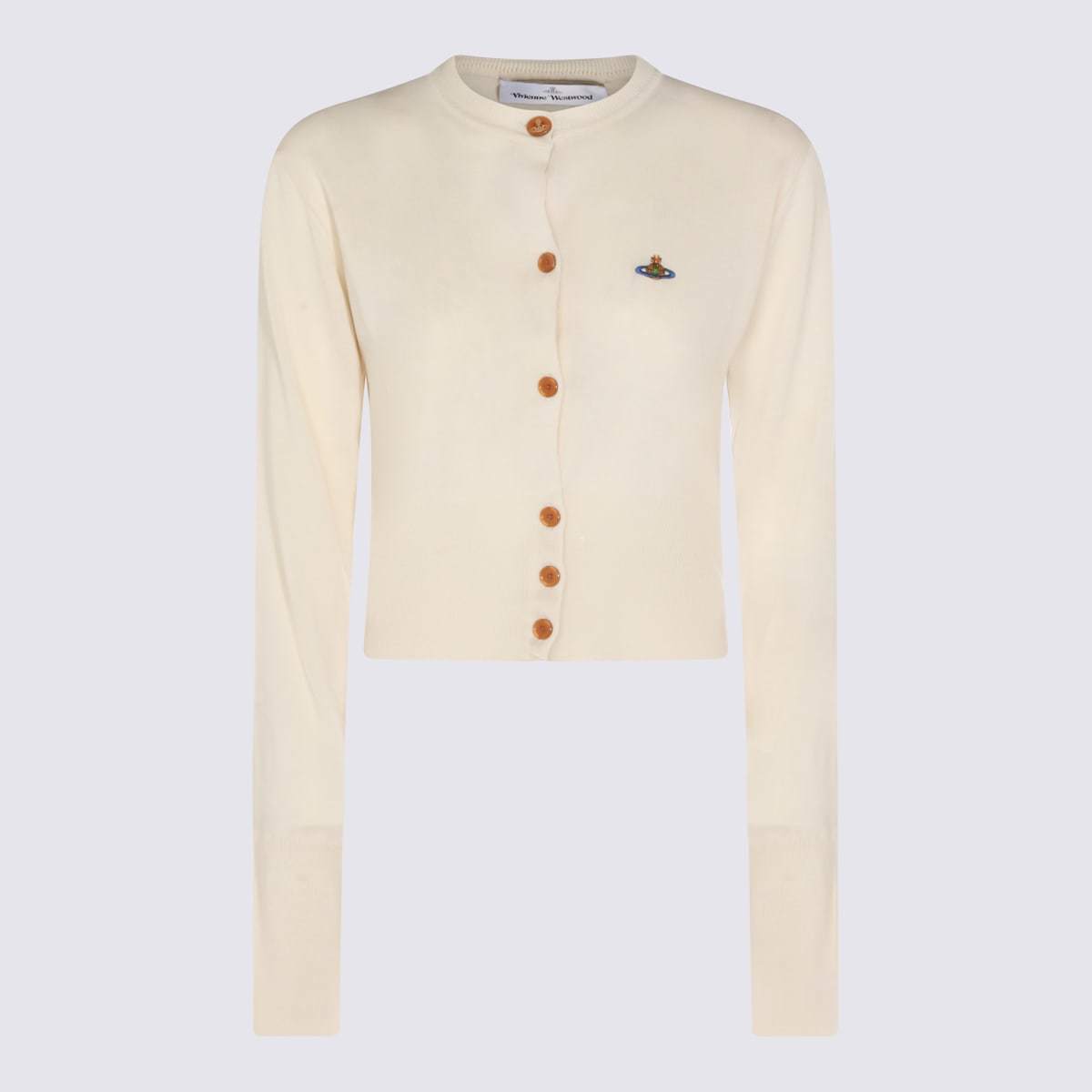 Vivienne Westwood Cotton Knitwear Sweater - White - Image 1 of 4