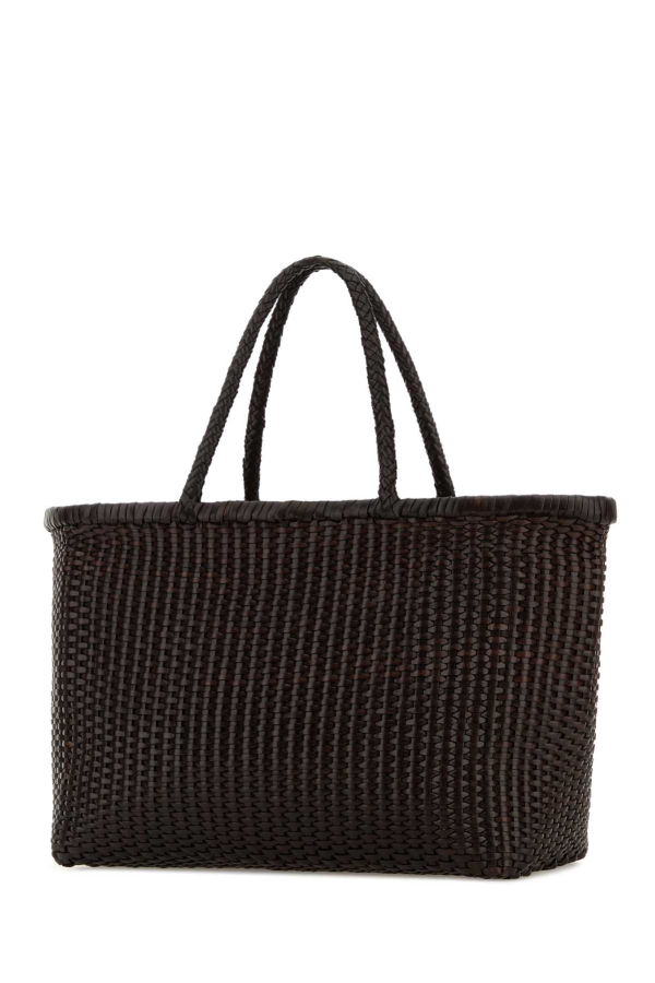 Dragon Diffusion B Weave Bucket Tote Bag - Dark Brown