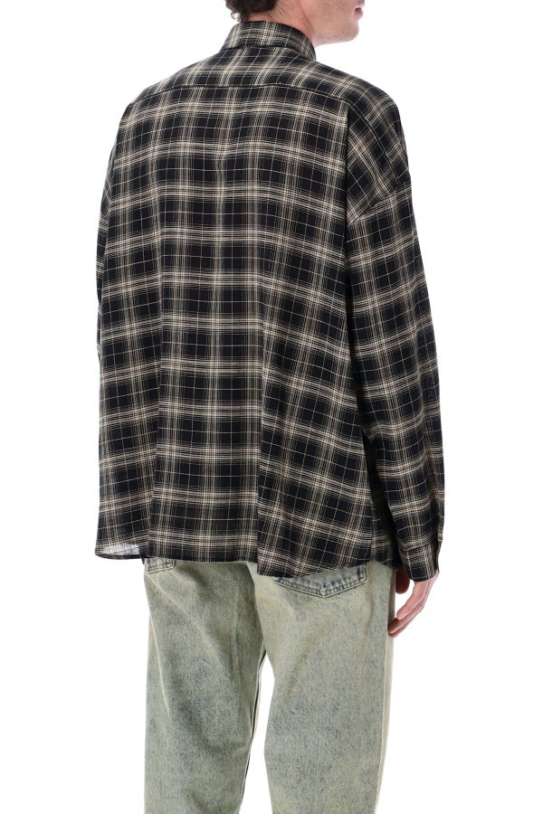 Sunflower Stable Loose Linen Shirt - Black