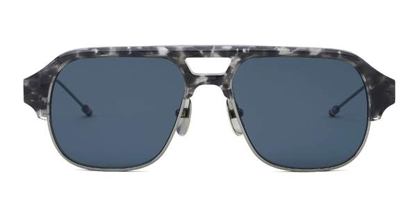 Thom Browne Pilot Sunglasses - Grey/Havana
