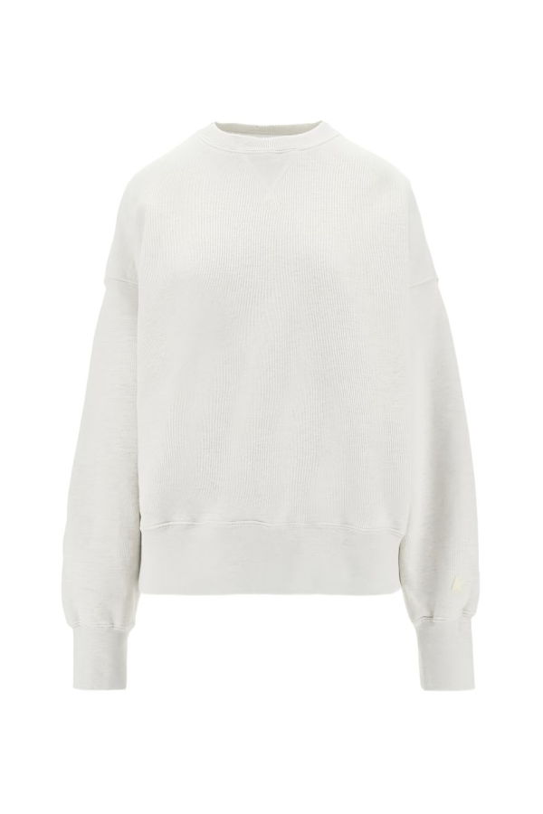 Golden Goose Cotton Crewneck Sweater - Gray