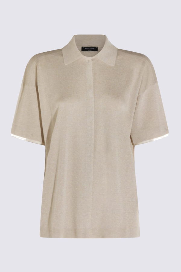 Fabiana Filippi Polo Shirt - Beige