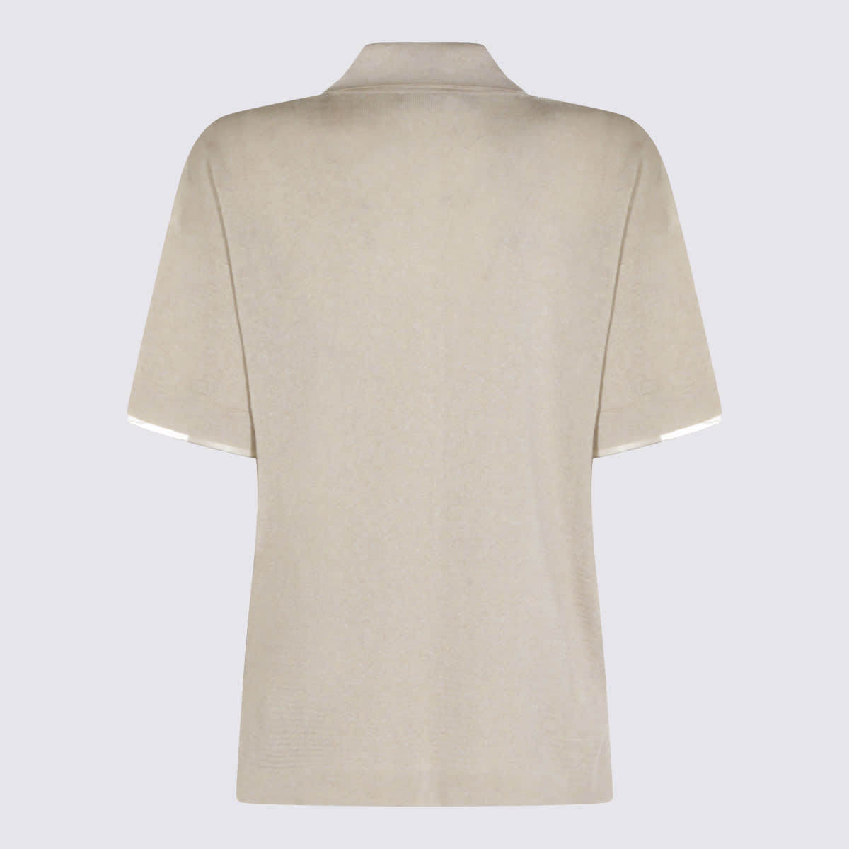 Fabiana Filippi Polo Shirt - Beige - Image 2 of 4