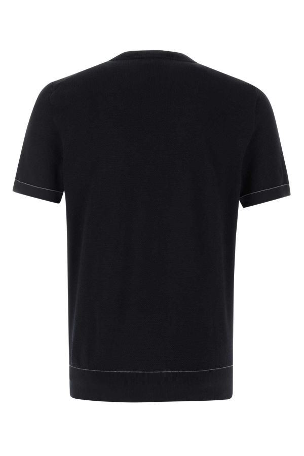 Brioni Cotton T-Shirt - Black