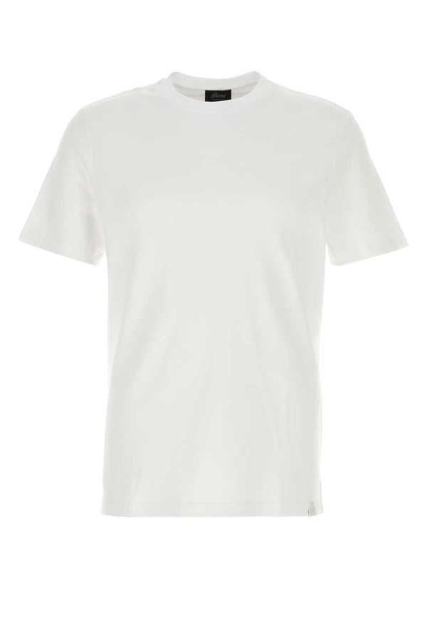 Brioni Cotton T-Shirt - White Brioni Cotton T-Shirt - White