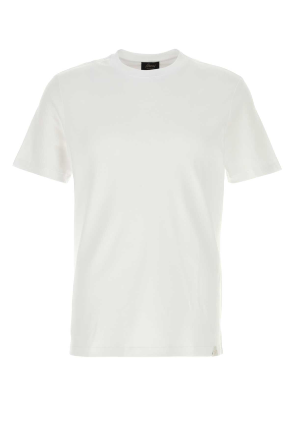 Brioni Cotton T-Shirt - White