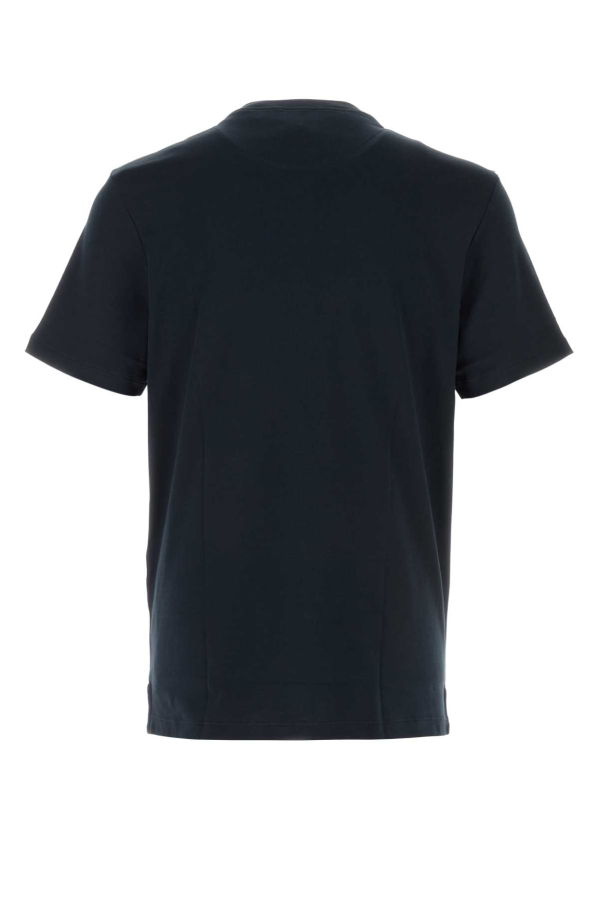 Brioni Midnight Blue Cotton T-Shirt - Midnight Blue