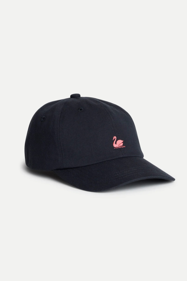 Merz b. Schwanen Cap 01 Swan Logo Cotton Twill Cap