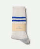 Merz b. Schwanen Striped Cotton Socks - Thumbnail 1