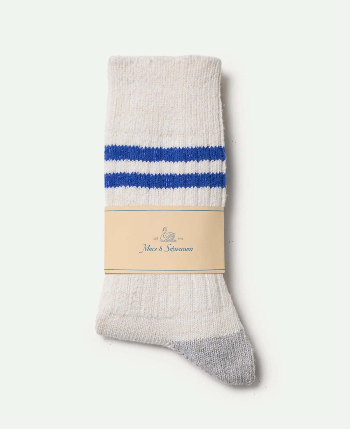 Merz b. Schwanen Striped Cotton Socks - Image 1 of 1