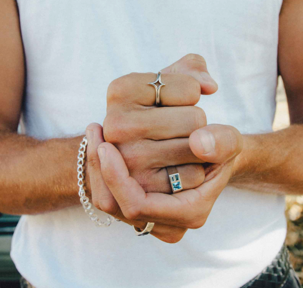 SUE THE BOY Luminous Ring - Silver