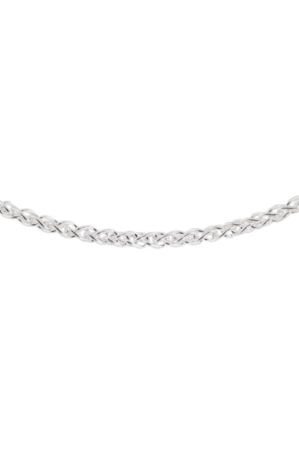 SUE THE BOY Spike Chain Necklace - Silver