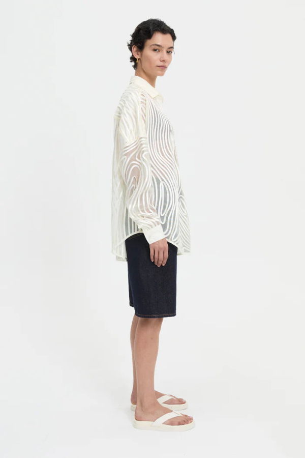 BLANCA Mecah Shirt - Cream
