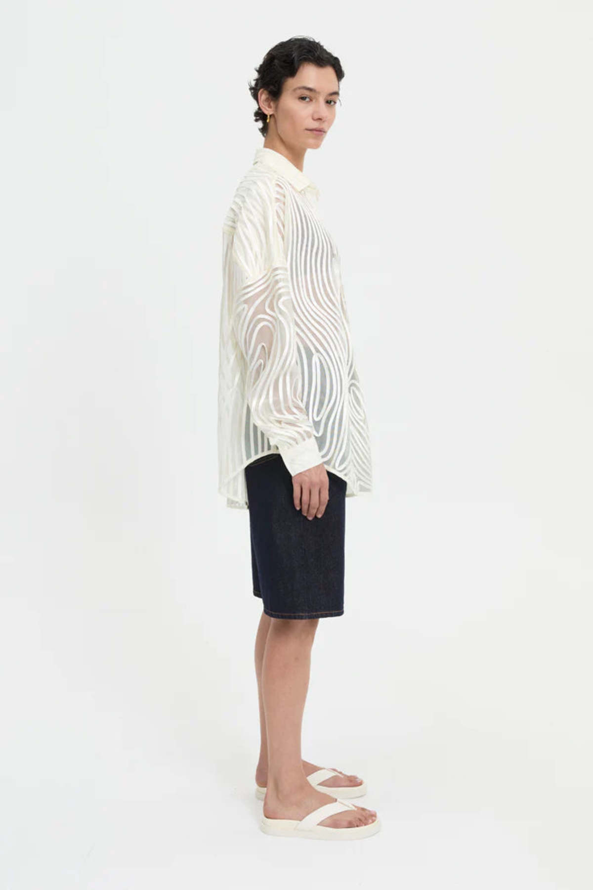 BLANCA Mecah Shirt - Cream - Image 2 of 7