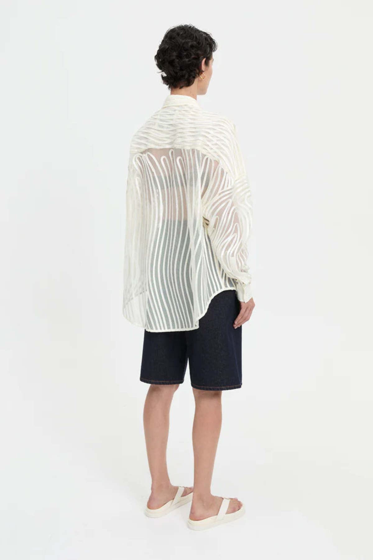 BLANCA Mecah Shirt - Cream - Image 3 of 7