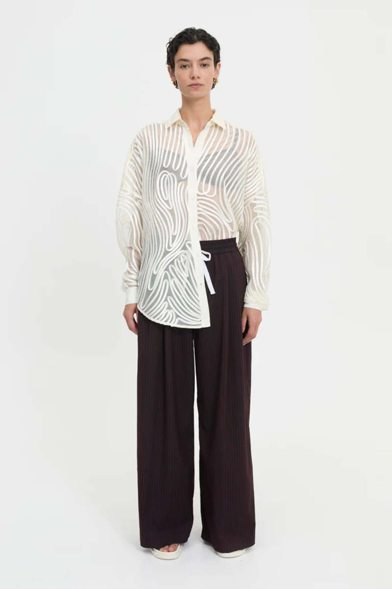 BLANCA Mecah Shirt - Cream