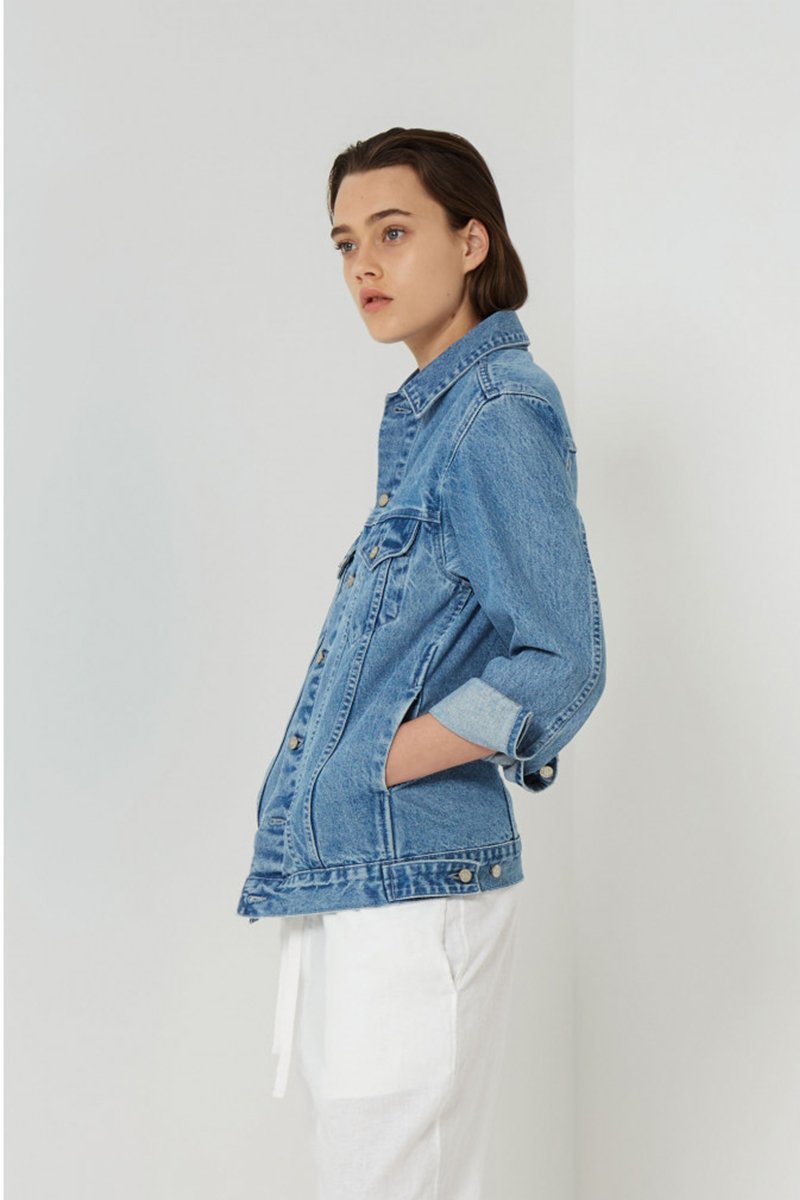 Assembly Label Ledger Jacket - Ashbury Blue