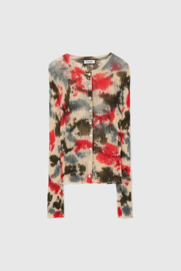 Rodebjer Icaria Tie Dye Cardigan