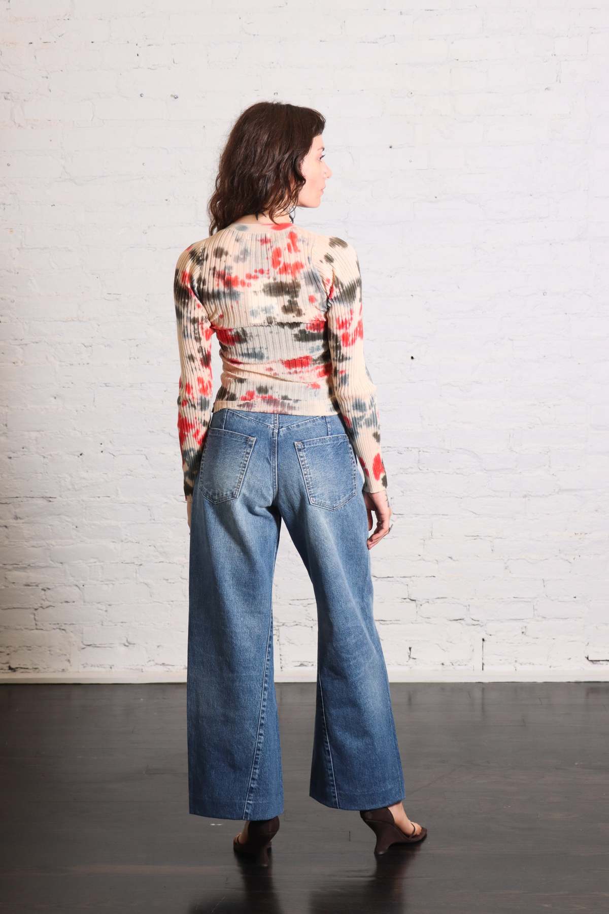 Rodebjer Icaria Tie Dye Cardigan - Image 3 of 5