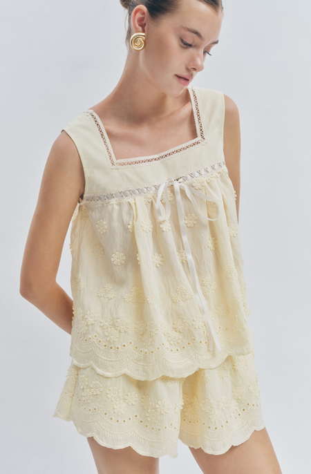 hendrix dress in brown dots maude club Maude Club Taylor Dress M
