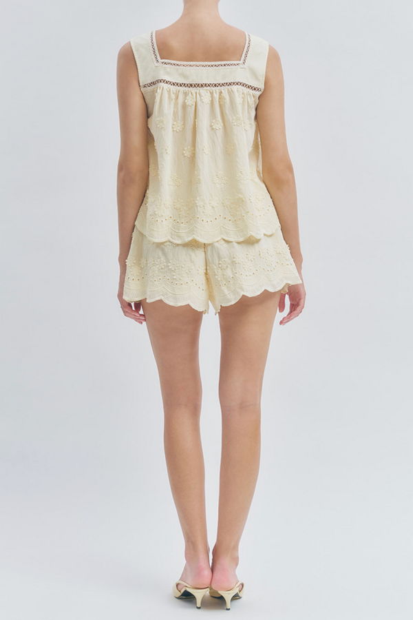 Maude Club Odette Top - Butter Yellow