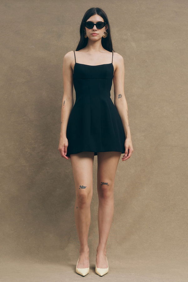 Maude Club Rhea Dress - Black