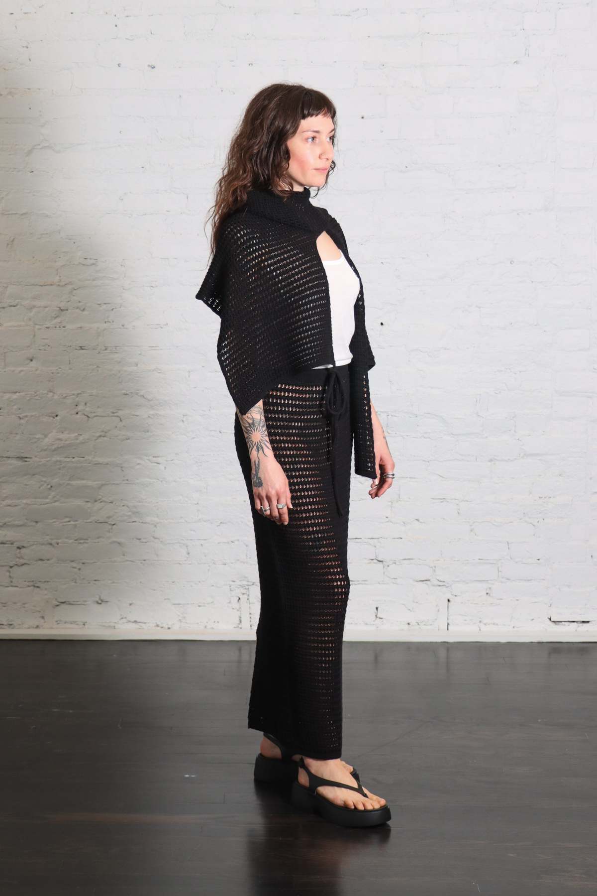 Lauren Manoogian Net Wrap Scarf - Image 4 of 6