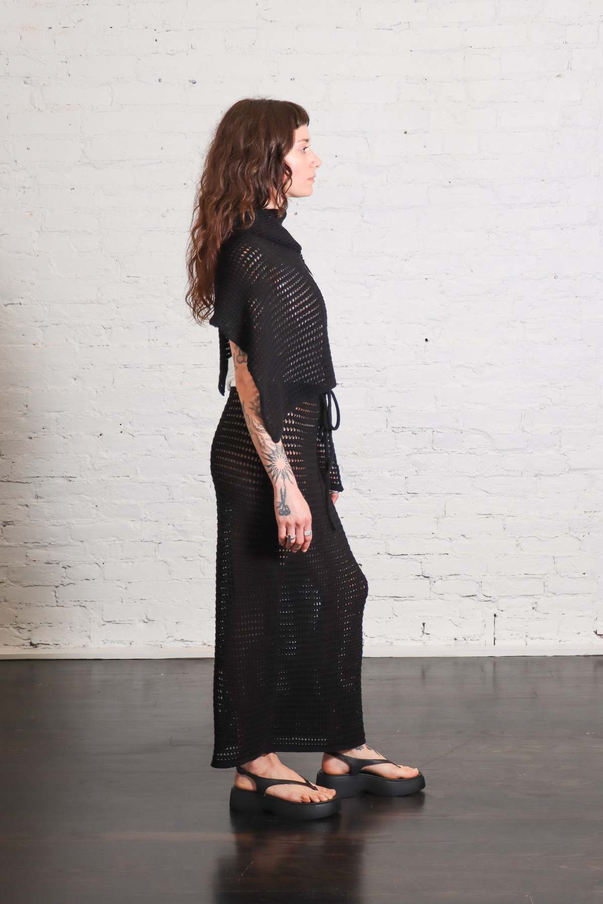 Lauren Manoogian Net Wrap Scarf - Image 5 of 6