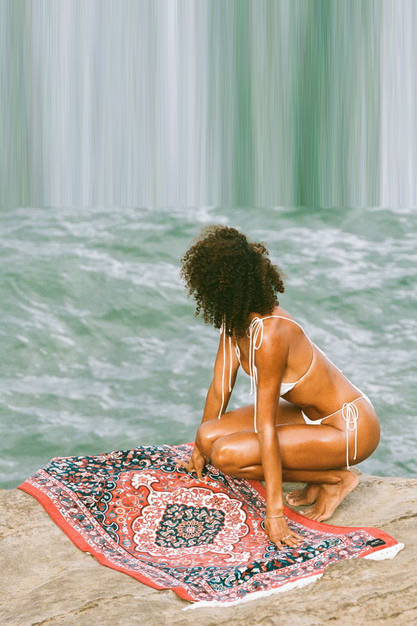 Slowtide Haven Beach Towel