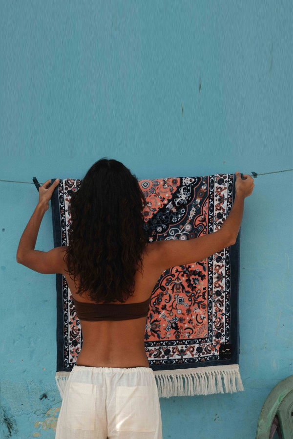 Slowtide Haven Beach Towel