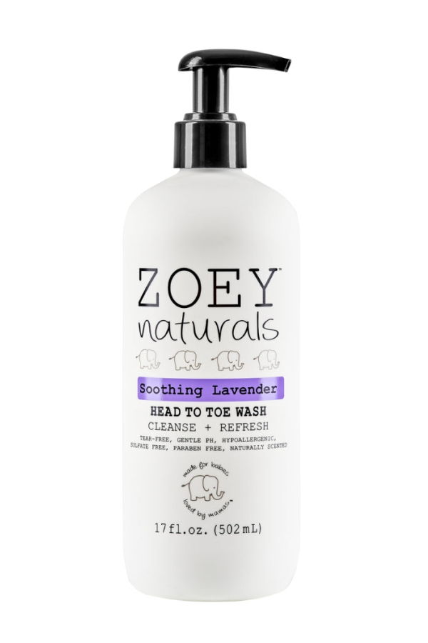 Kids Zoey Naturals Soothing Lavender Head To Toe Wash