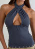 Motel Gyomei Wrap Top - Thumbnail 4