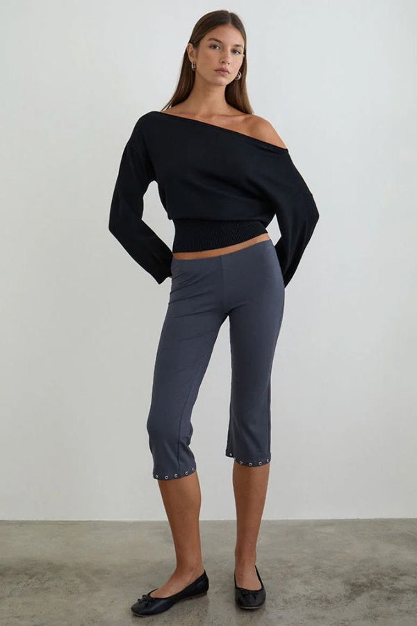 Motel Kyogai Capri Trousers