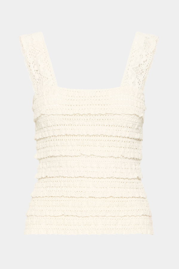 Ichi Marla Lace Tank
