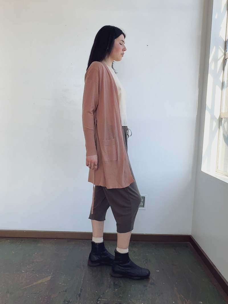 Vintage Eres Rosewood Cashmere Cardigan