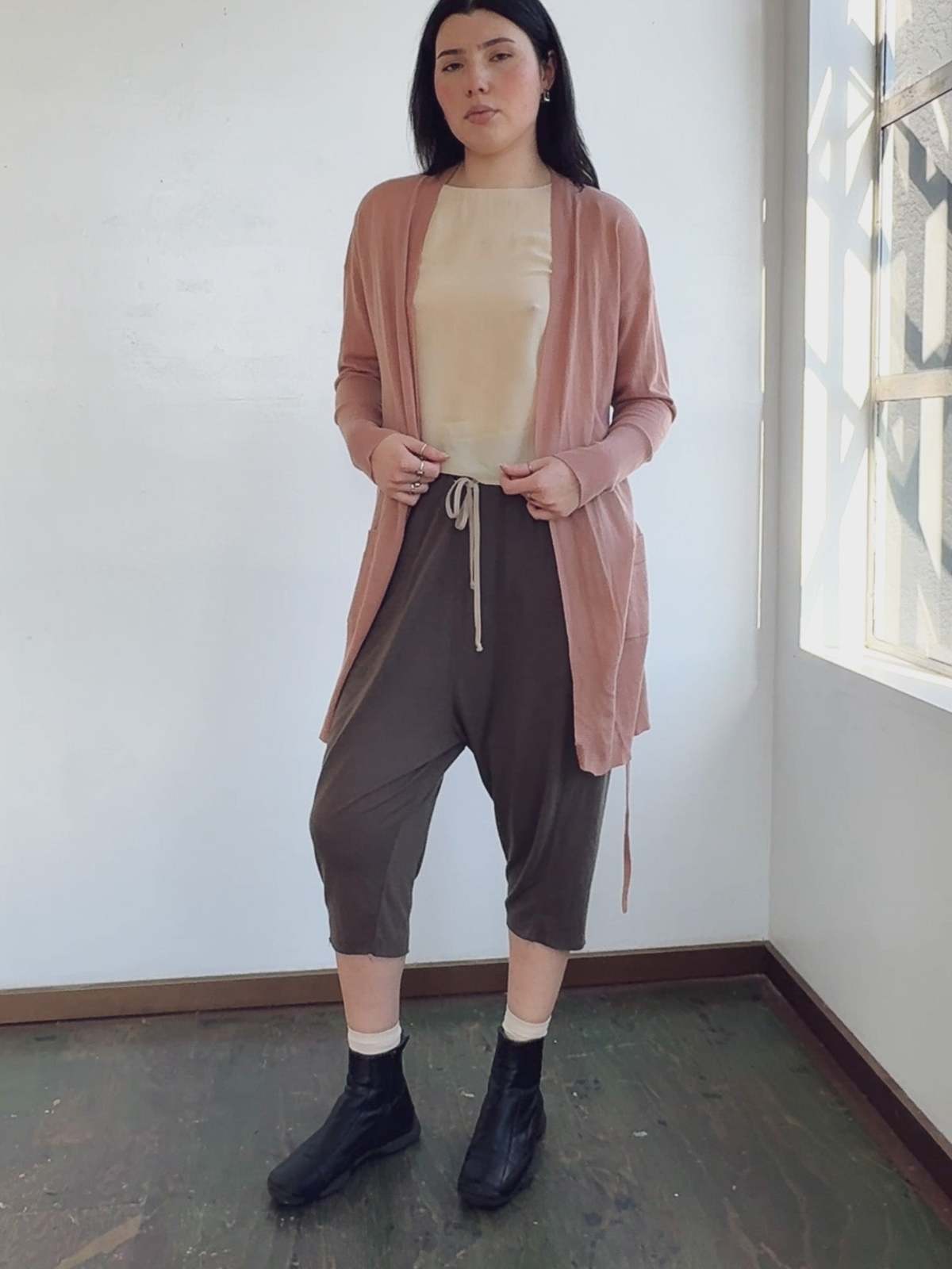 Vintage Rick Owens Jersey Pants - Image 4 of 5