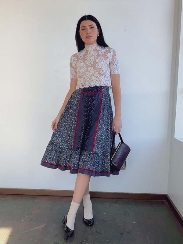 Vintage Gunne Sax Prairie Skirt