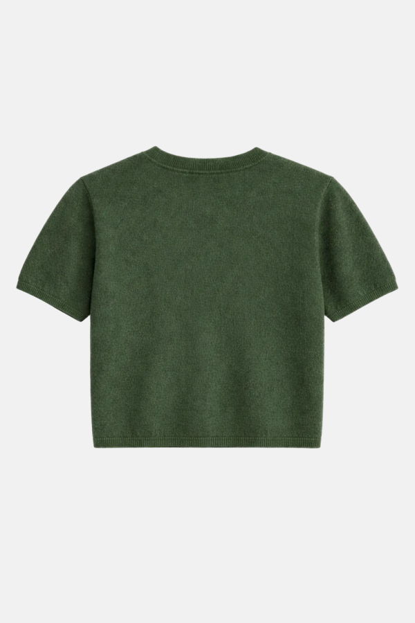 The Tile Club Bella Cashmere Short Sleeve Tee