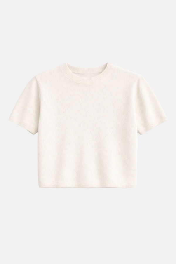 The Tile Club Bella Cashmere Short Sleeve Tee