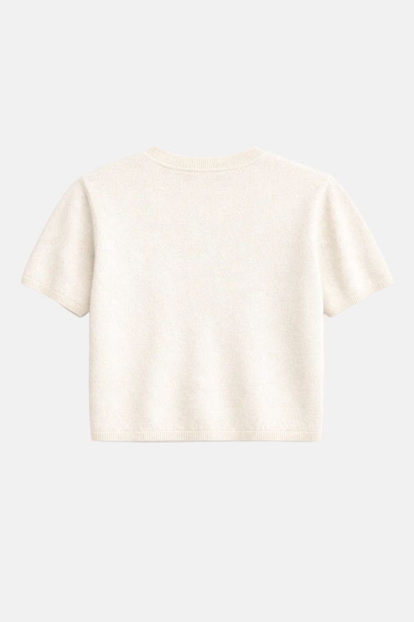 The Tile Club Bella Cashmere Short Sleeve Tee